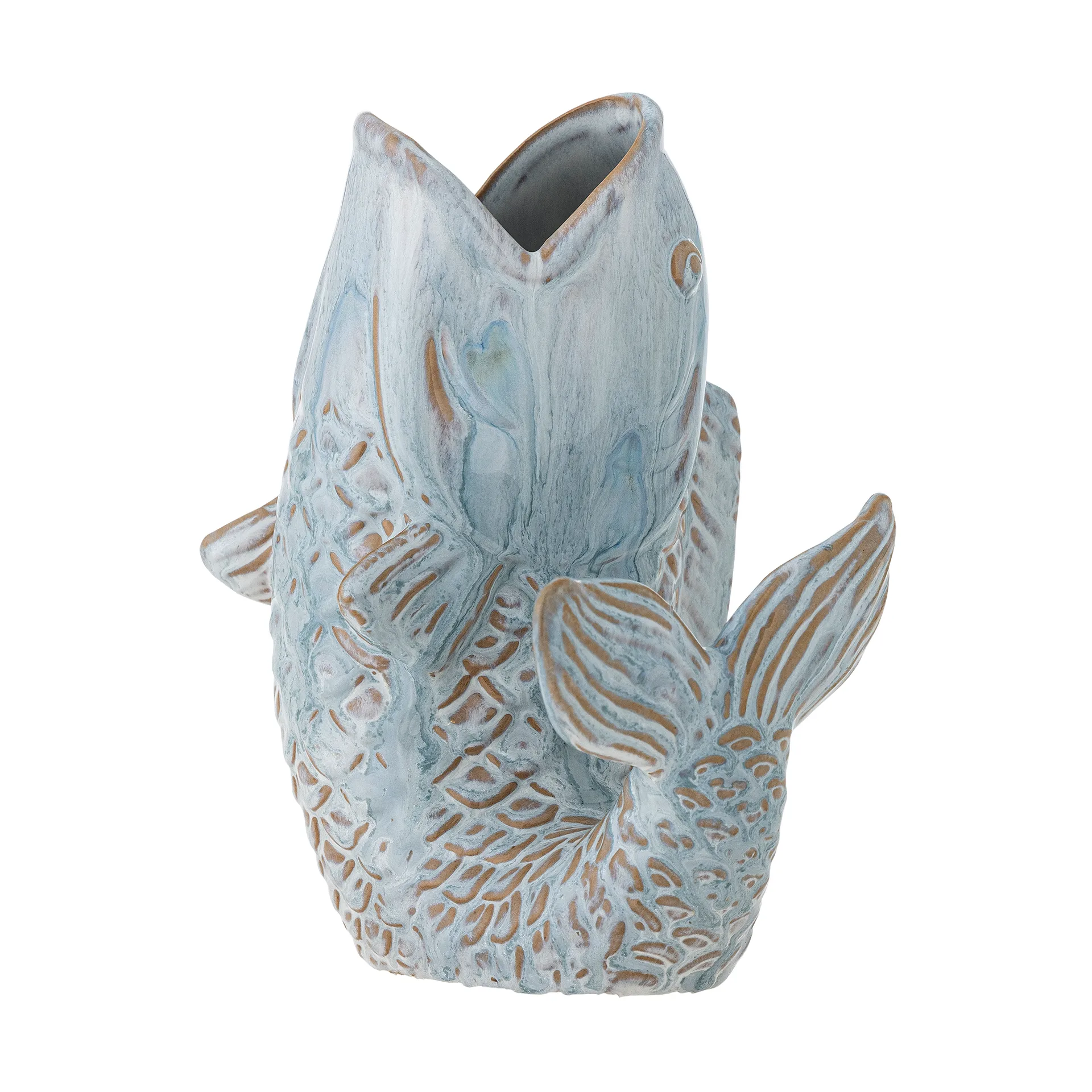 Hiro vas 21 cm, Blå Bloomingville