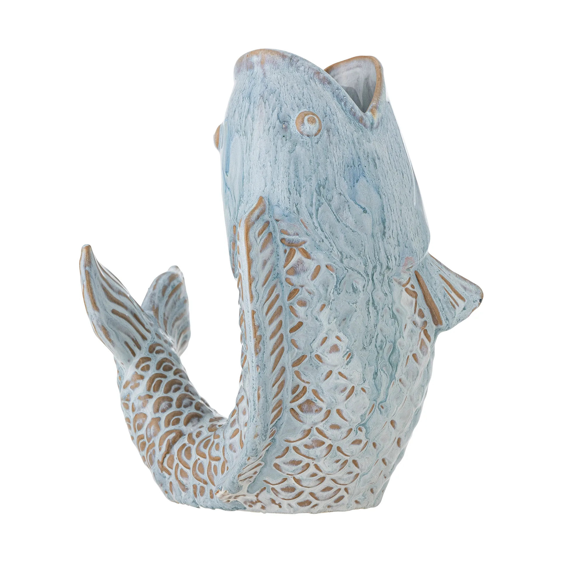 Hiro vas 21 cm, Blå Bloomingville