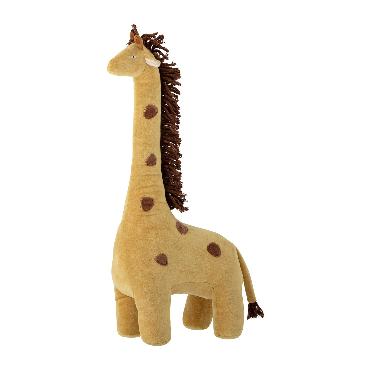 Bloomingville Ibber gosedjur 46 cm Giraff | Skandinavisk Design | Barnrumsinredning | Gul