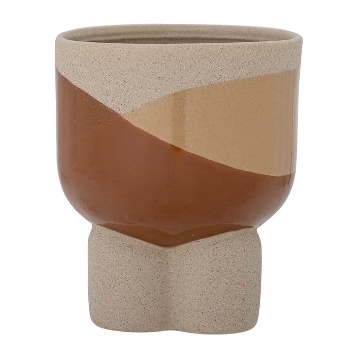 Iness kruka Ø14 cm - Brun - Bloomingville