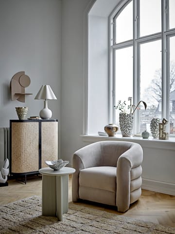 Joel lounge stol 78x76 cm - Grå - Bloomingville