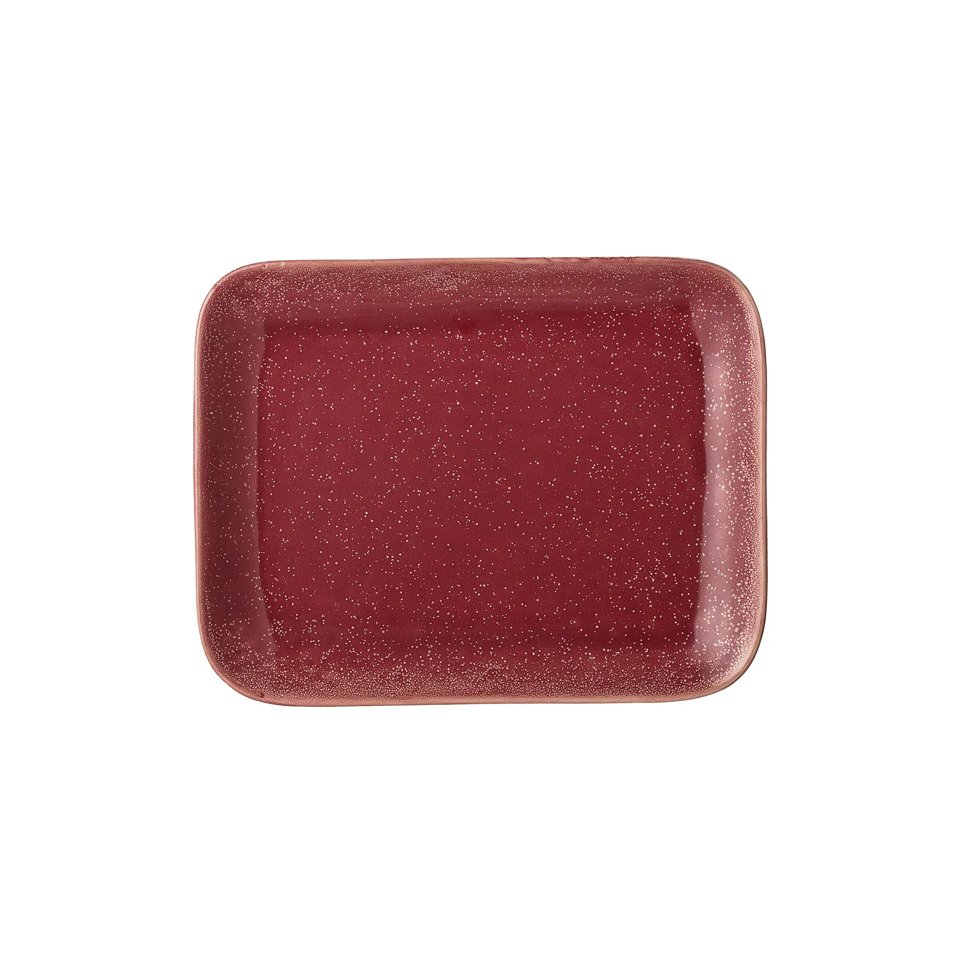 Joëlle serveringsfat, röd Bloomingville