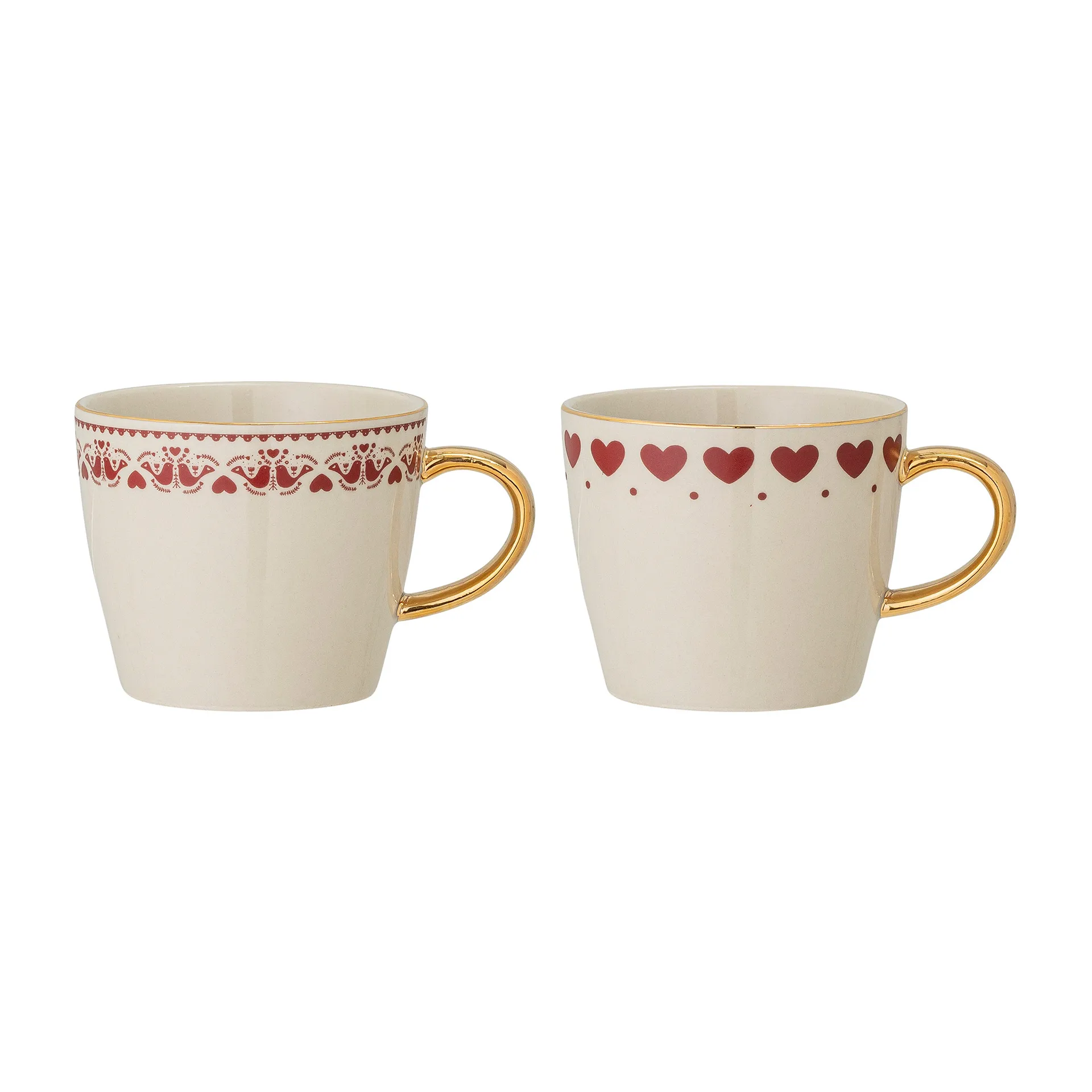 Jolly mugg 2-pack, Red Bloomingville