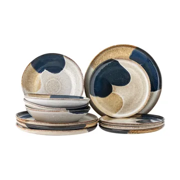 Jules servisset 12 delar - Grå - Bloomingville