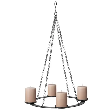 Jutta adventsljusstake ljuskrona Ø40 cm - Svart - Bloomingville