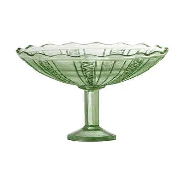 Kaddy pedestal skål - Grön, Ø23 cm - Bloomingville