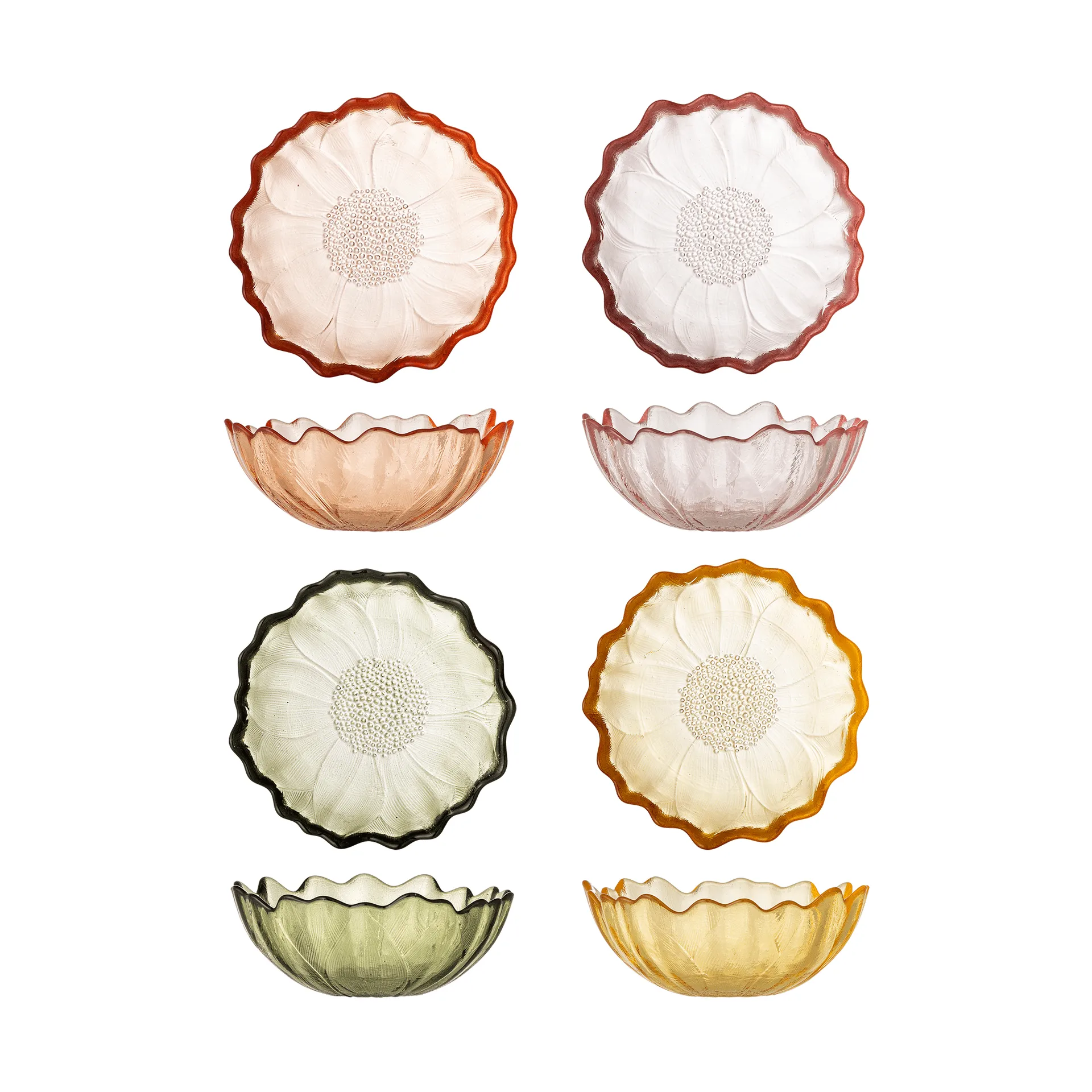 Kana skål, Multi, 4 delar Bloomingville