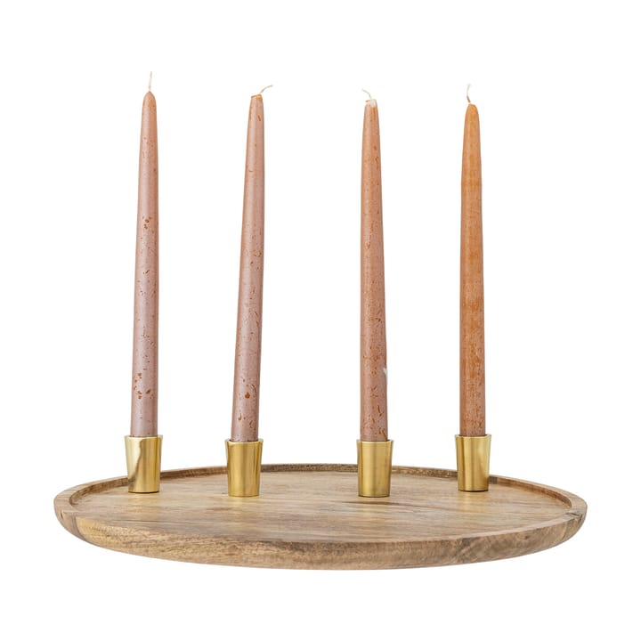 Kanga adventsljusstake Ø40 cm, Mangoträ Bloomingville