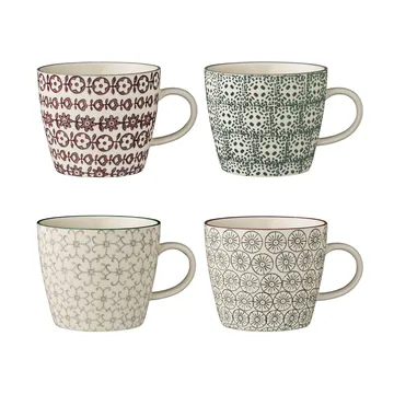 Karine mugg 4 delar Ø9,5 cm - Bloomingville