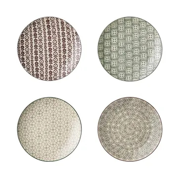 Karine tallrik 4 delar Ø20 cm - Bloomingville