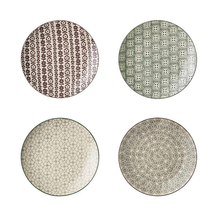 Karine tallrik 4 delar Ø20 cm - Bloomingville