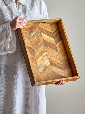 Katalyn serveringsbricka 30x40 cm - Natur - Bloomingville