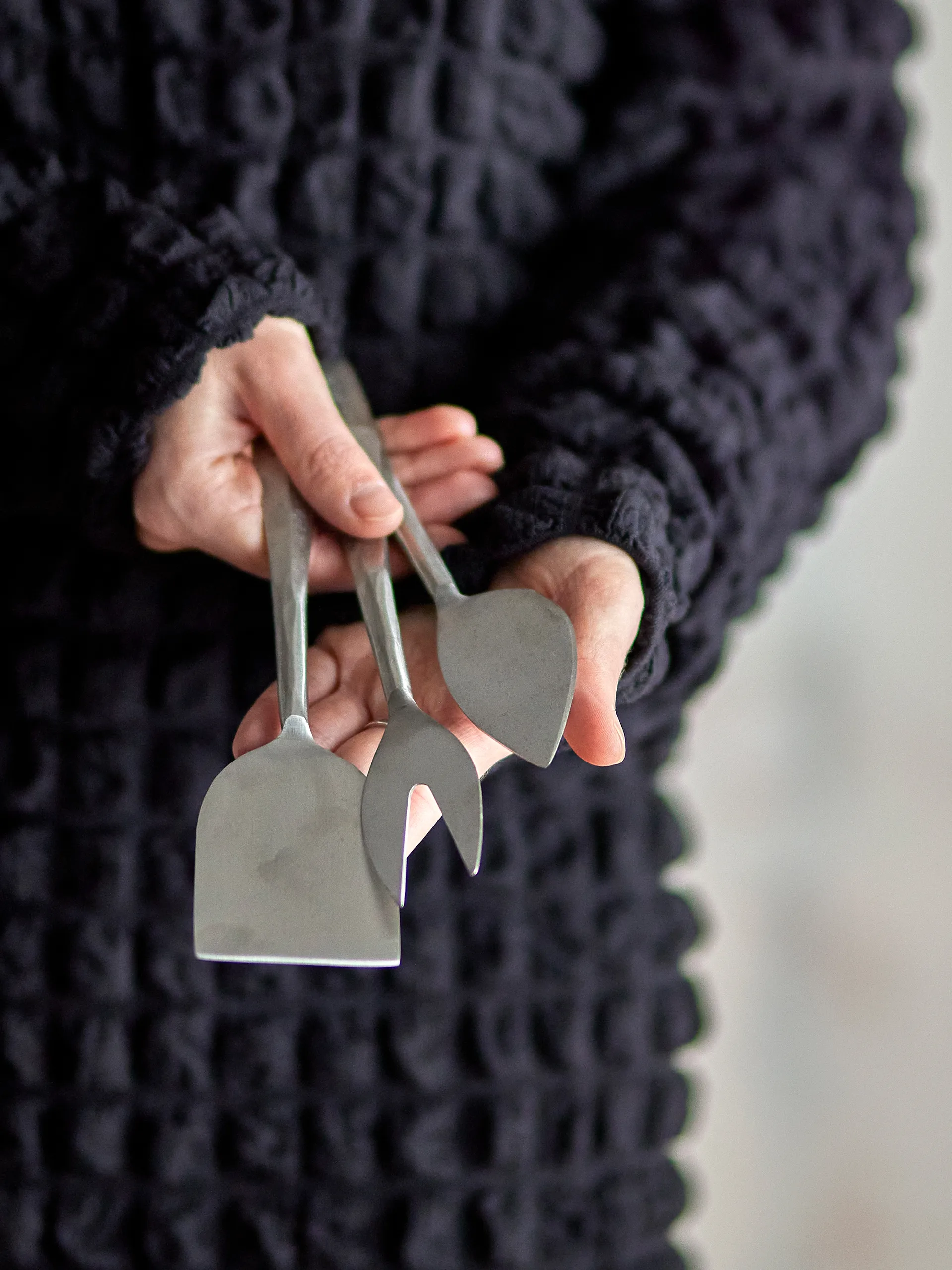 Kinnie ostknivset 3 delar, Rostfritt stål Bloomingville