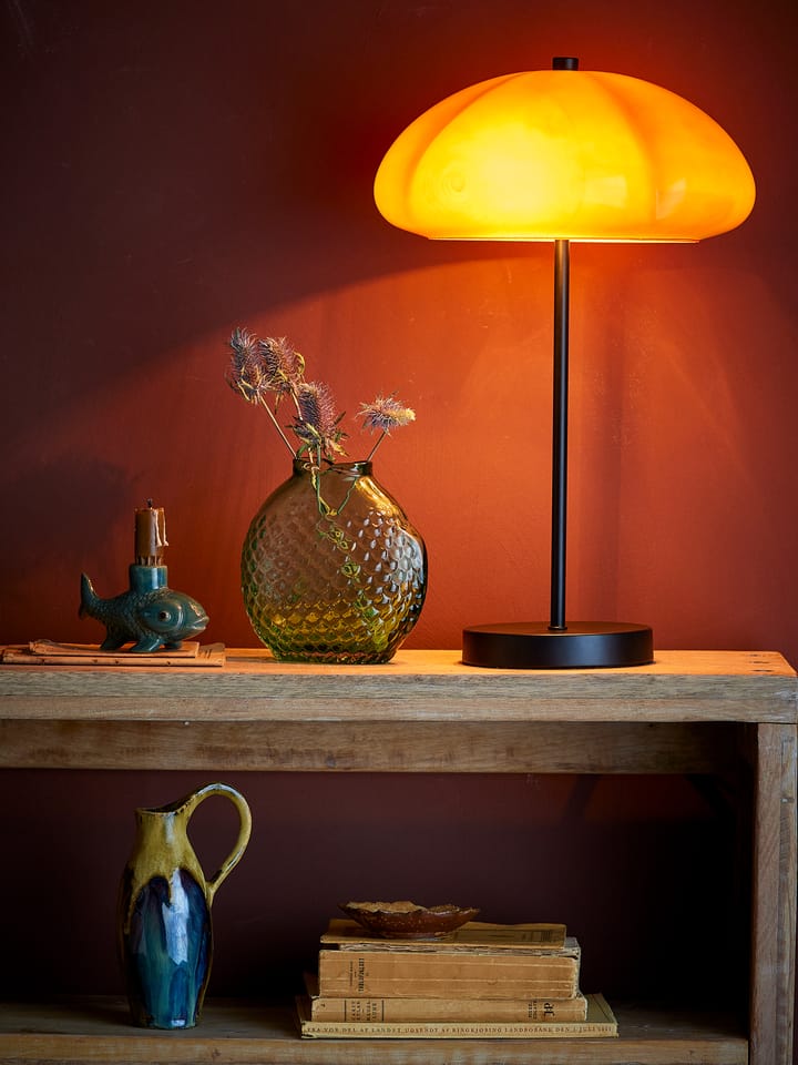 Kinoko bordslampa Ø30 cm, Gul Bloomingville