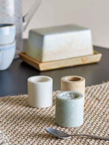 Kokui burk 3 delar - Marmor - Bloomingville