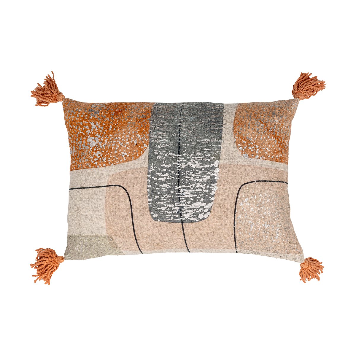 Bloomingville Lanzo kudde 35x50 cm Orange | Skandinavisk Design | Kuddar | Orange