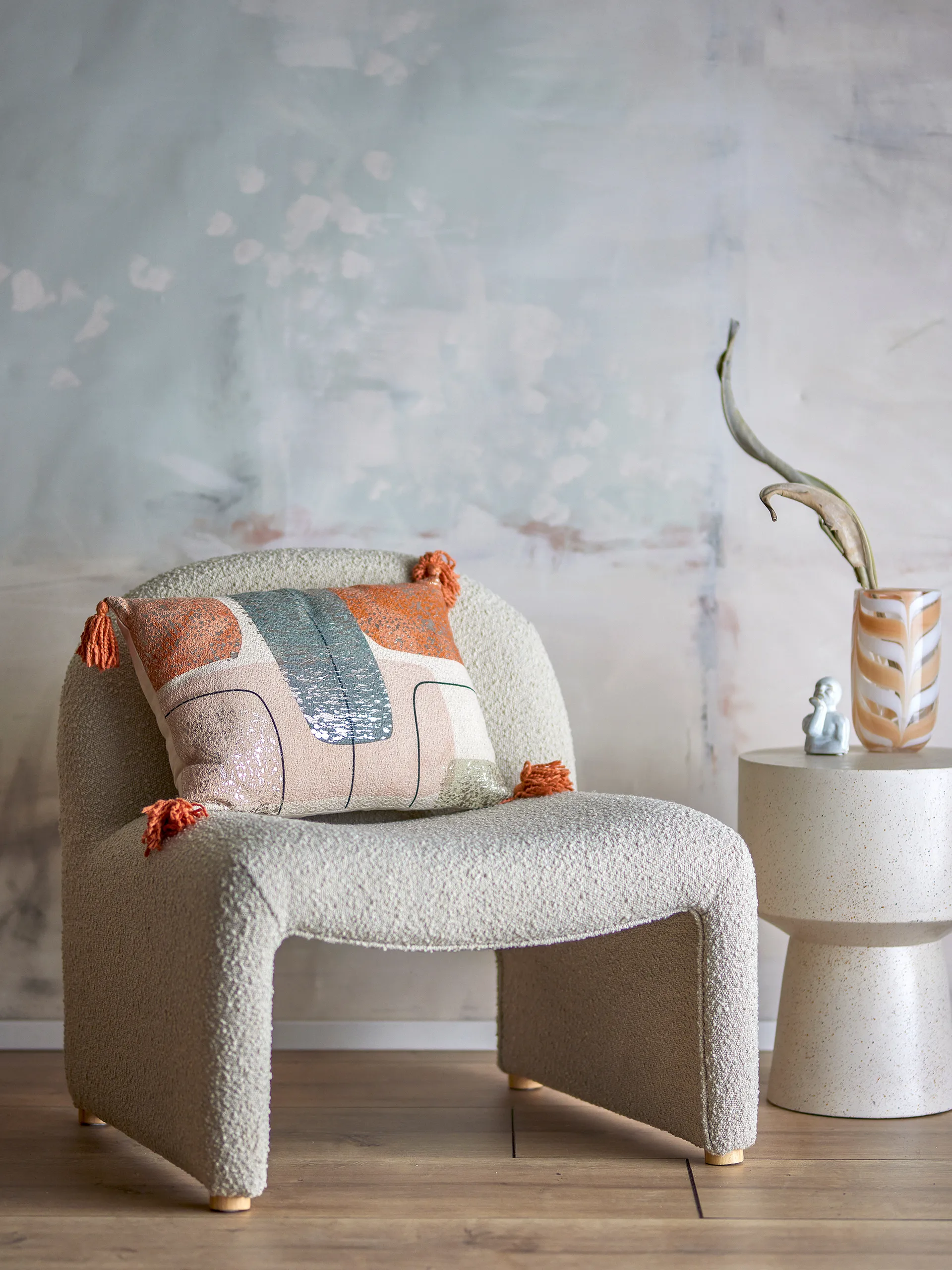 Lanzo kudde 35x50 cm, Orange Bloomingville