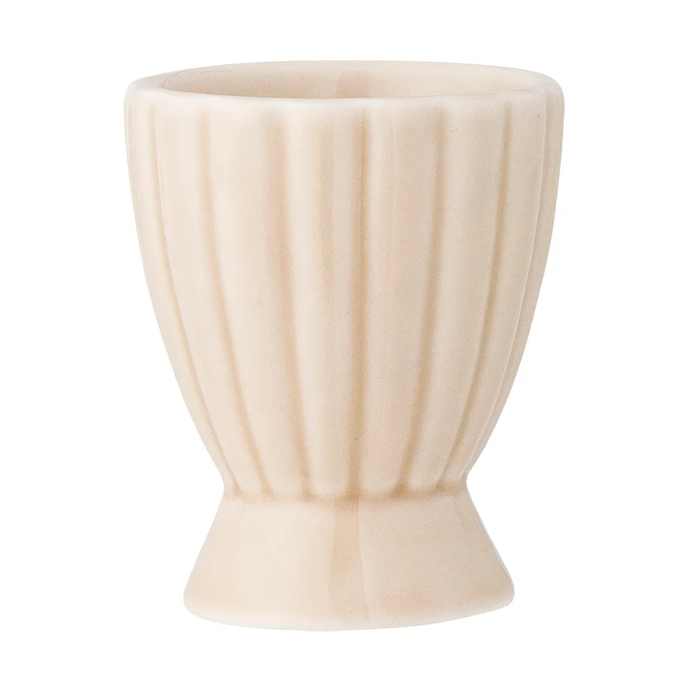 Bloomingville Latina äggkopp Nature | Skandinavisk Design | Äggkoppar | Vit