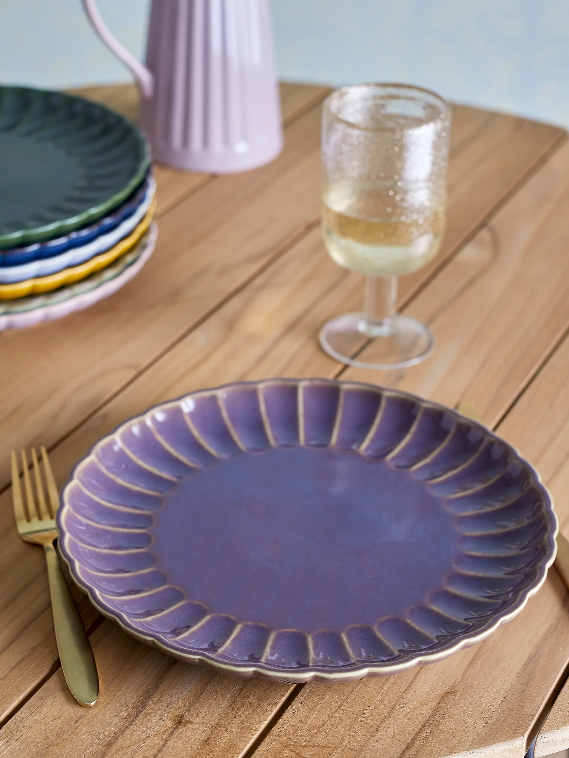 Latina tallrik Ø27 cm, Purple Bloomingville