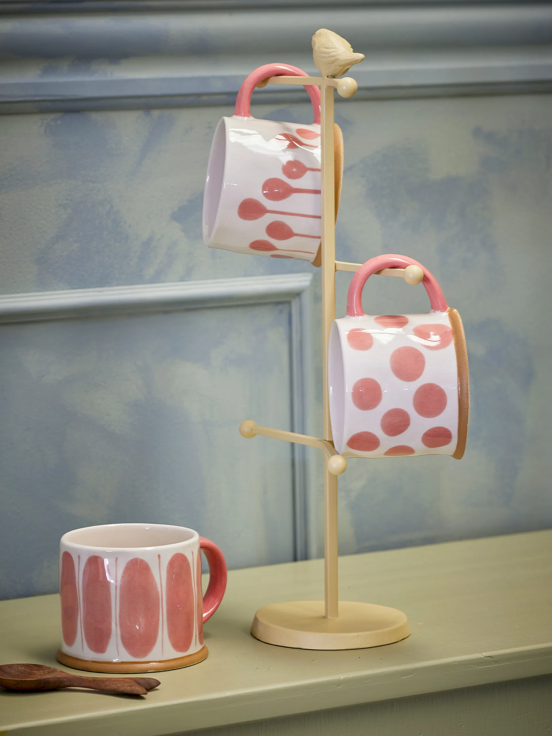 Linora mugg 45 cl 3-pack, Rose Bloomingville