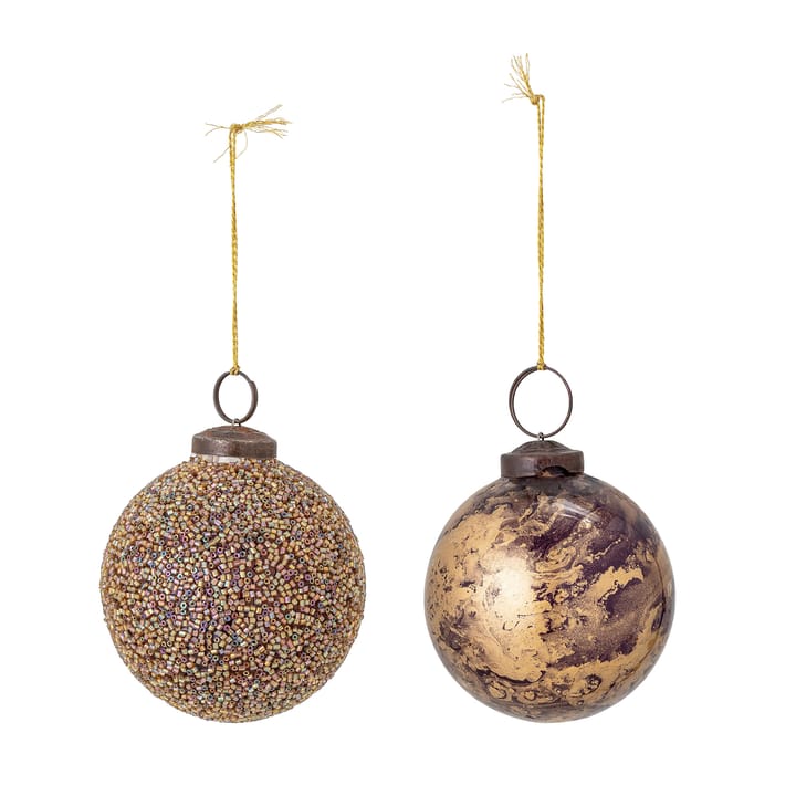 Loha julkula Ø7 cm 2 delar, Guld Bloomingville