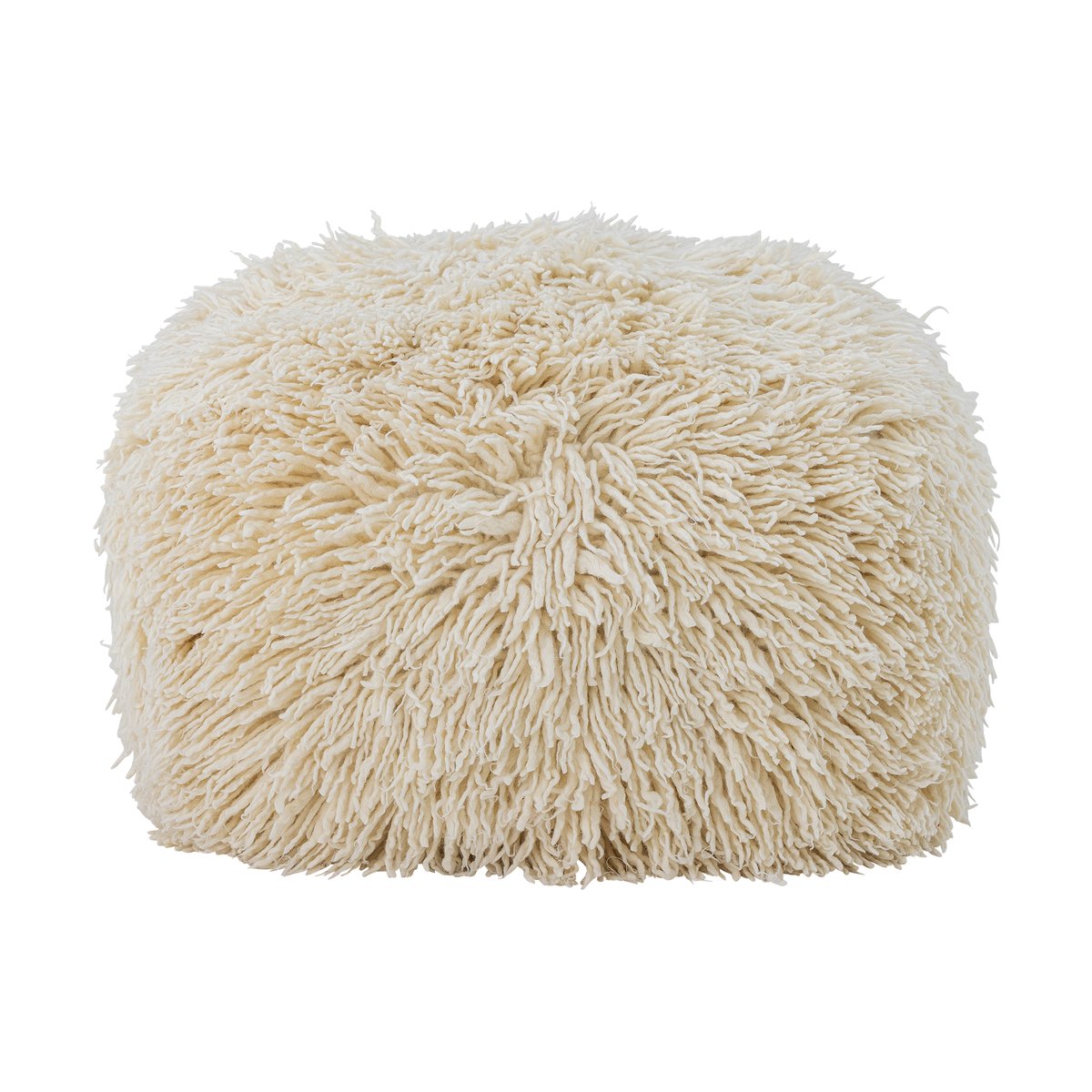 Bloomingville Lomba puff Natur | Skandinavisk Design | Sittpuffar | Vit