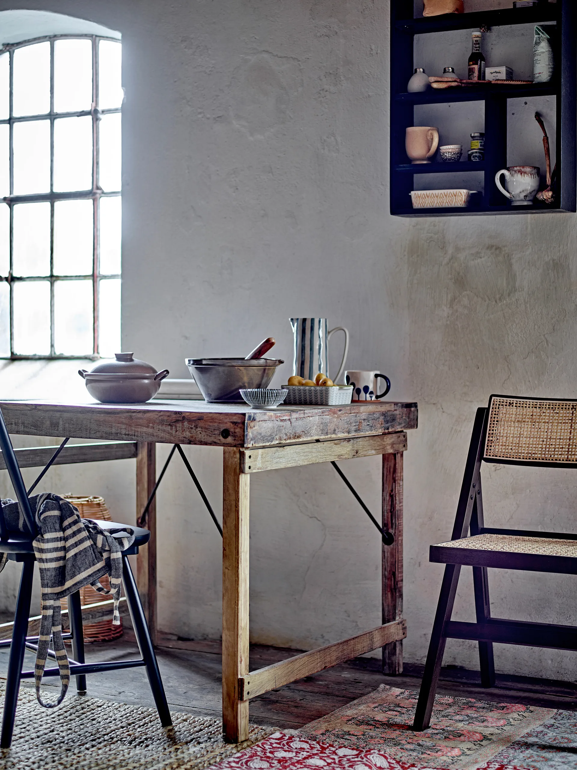 Loupe stol, Gummiträ Bloomingville