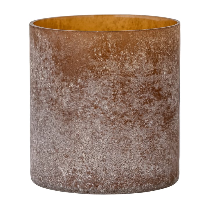 Macha ljuslykta/vas Ø10 cm, Brun Bloomingville