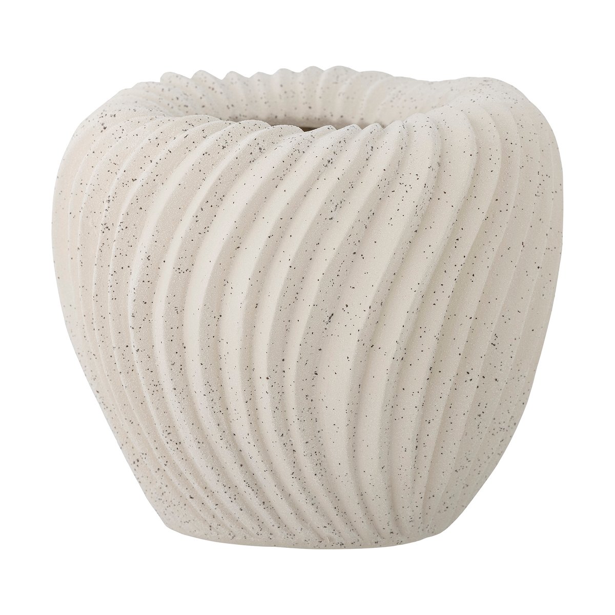 Bloomingville Maham kruka 21,5x19 cm Nature | Skandinavisk Design | Krukor | Vit