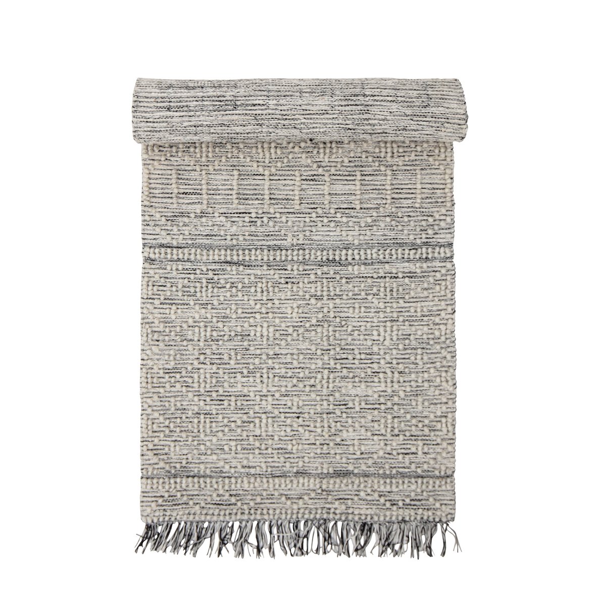 Bloomingville Maisy matta 75x245 cm Grå | Skandinavisk Design | Lugg- & Ryamattor | Grå
