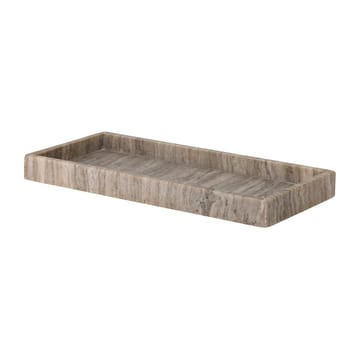 Majsa bricka marmor 18x38 cm - Brun - Bloomingville