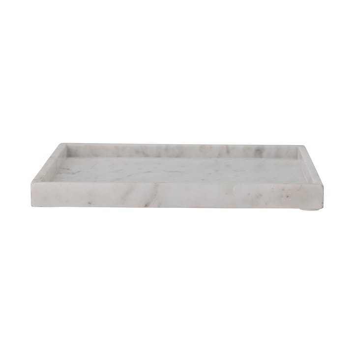 Majsa dekorationsbricka 35x35 cm - White marble - Bloomingville