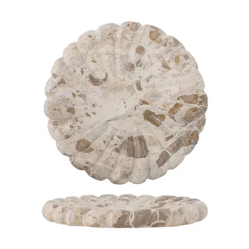 Marlie bricka marmor Ø22,5 cm - Natur - Bloomingville