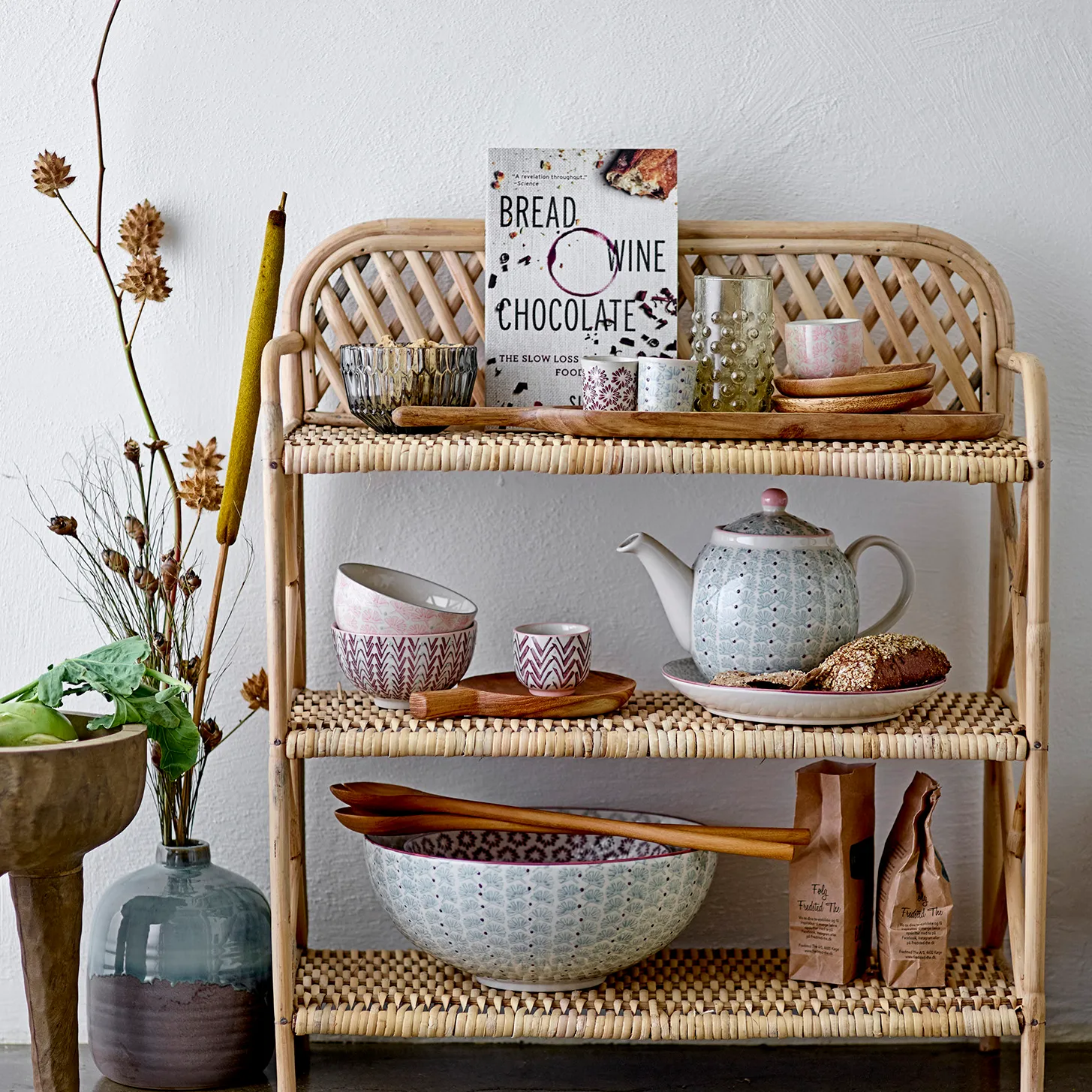 Maya tallrik 28 cm 3 delar Multi Bloomingville