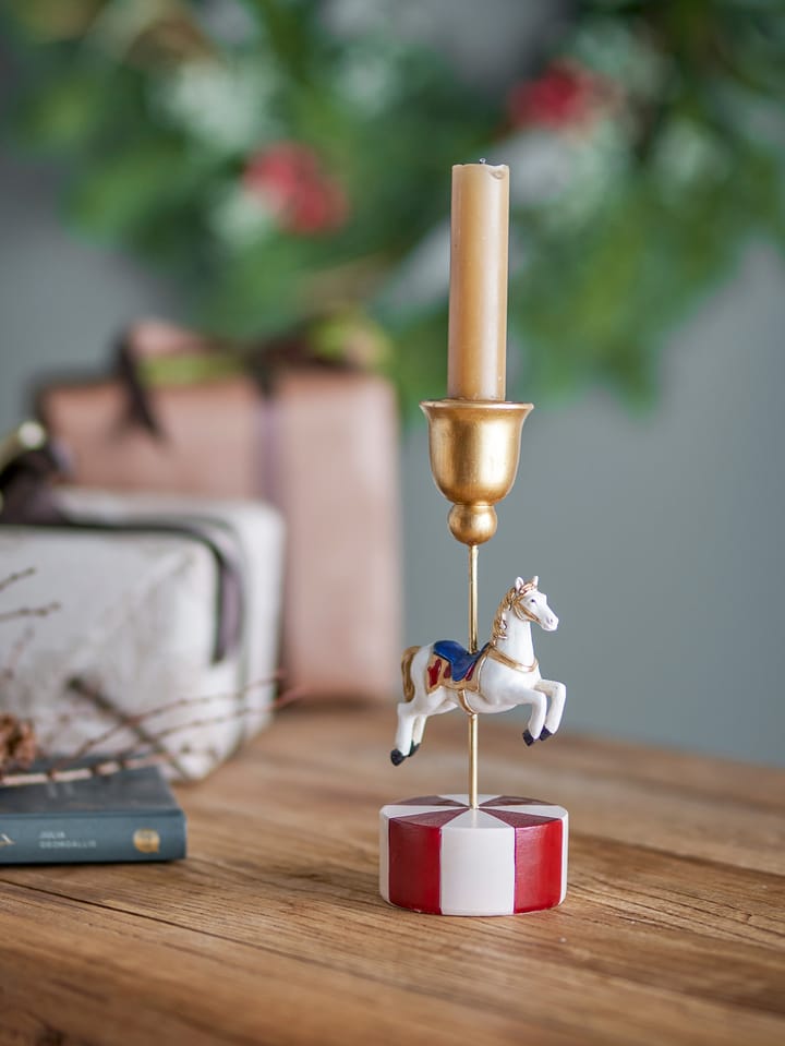 Merry-go-round ljusstake, Vit Bloomingville