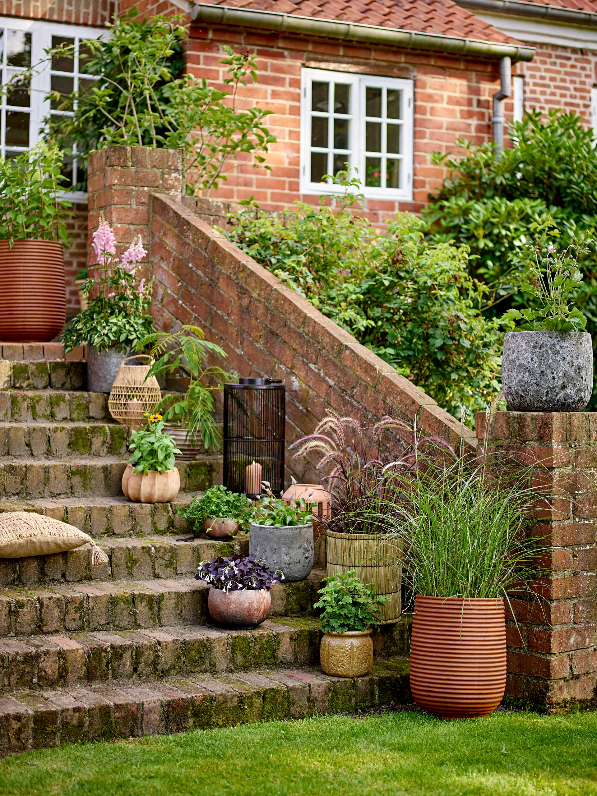 Mesola kruka 2 delar, Brun Bloomingville