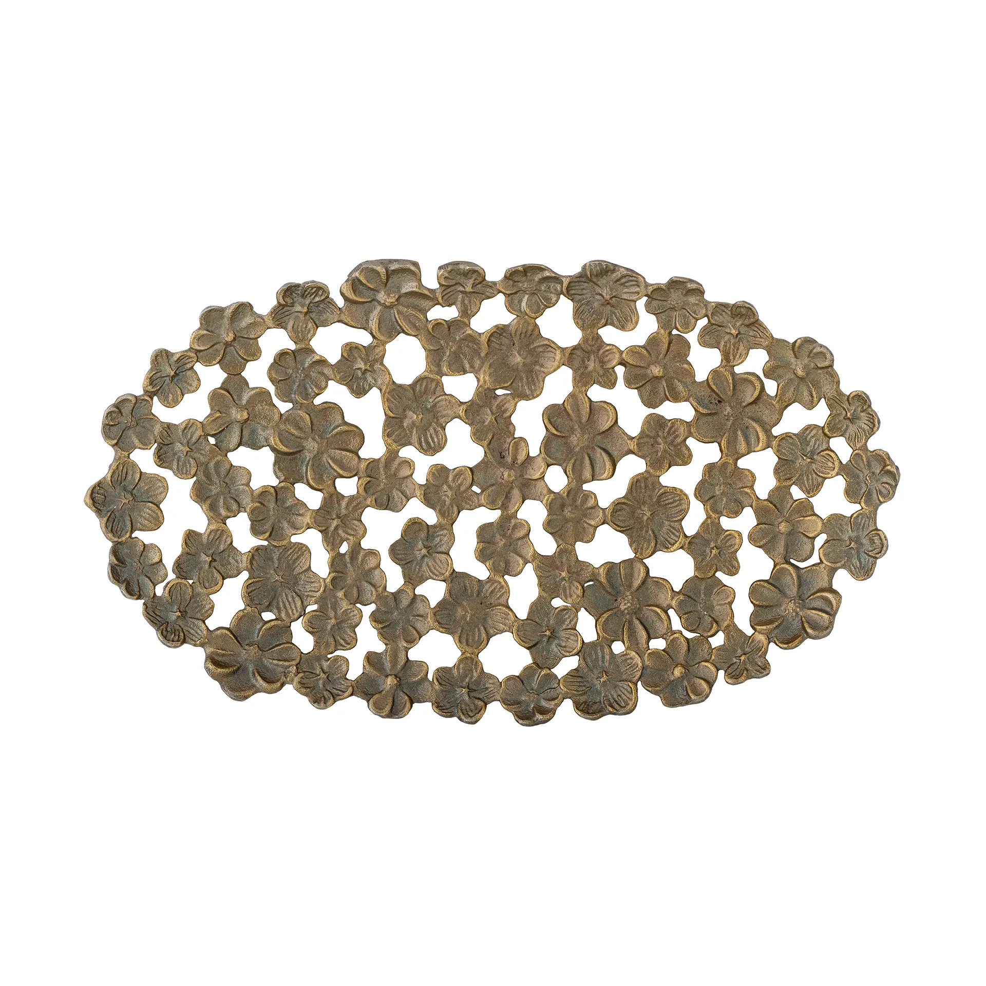 Micha dekorationsbricka 25x43,5 cm, Guld Bloomingville