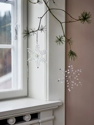 Miku julhänge - Clear, 2 delar, 17 cm - Bloomingville