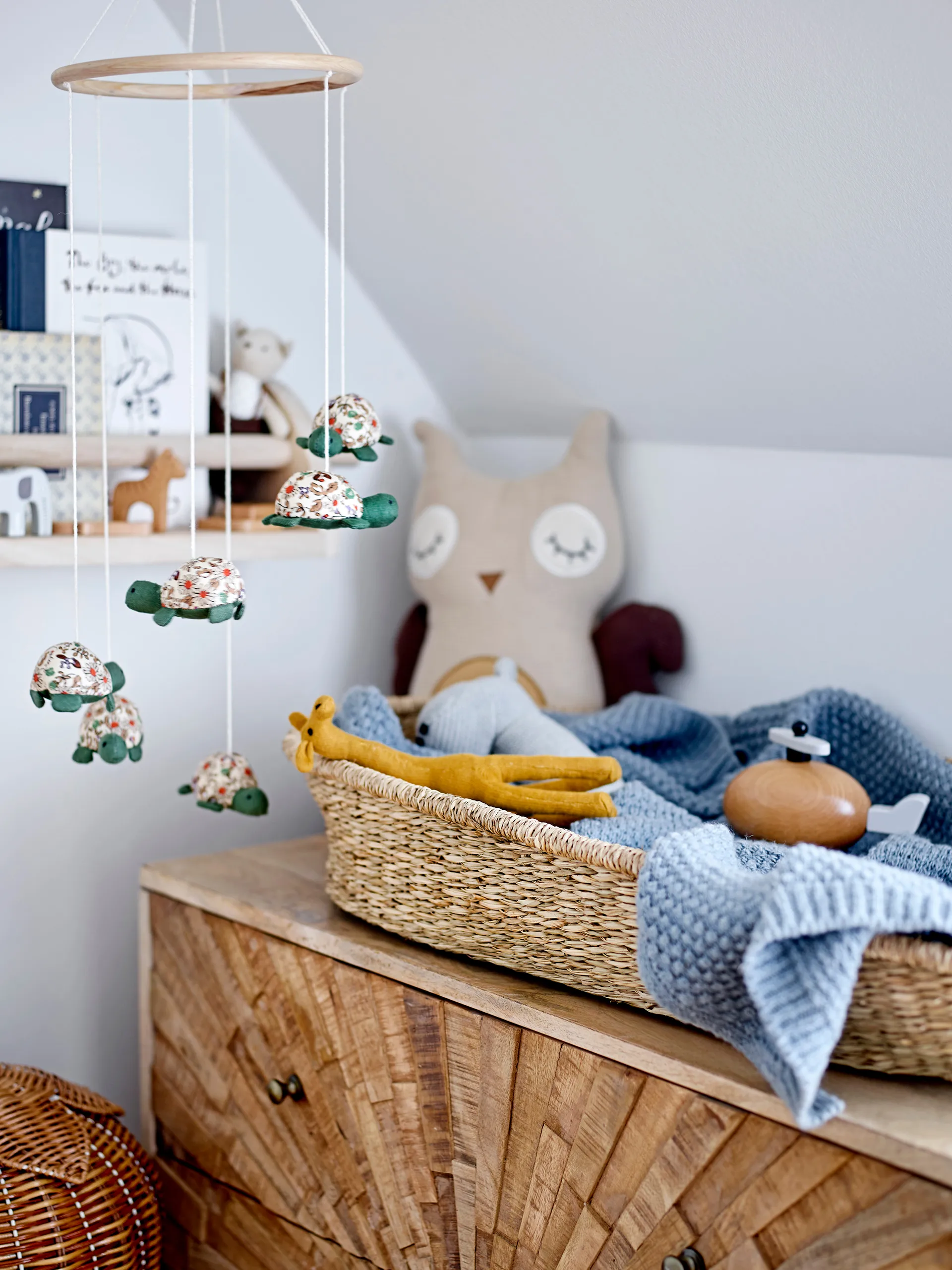 Mingus vägghylla 14x60 cm, Natur Bloomingville