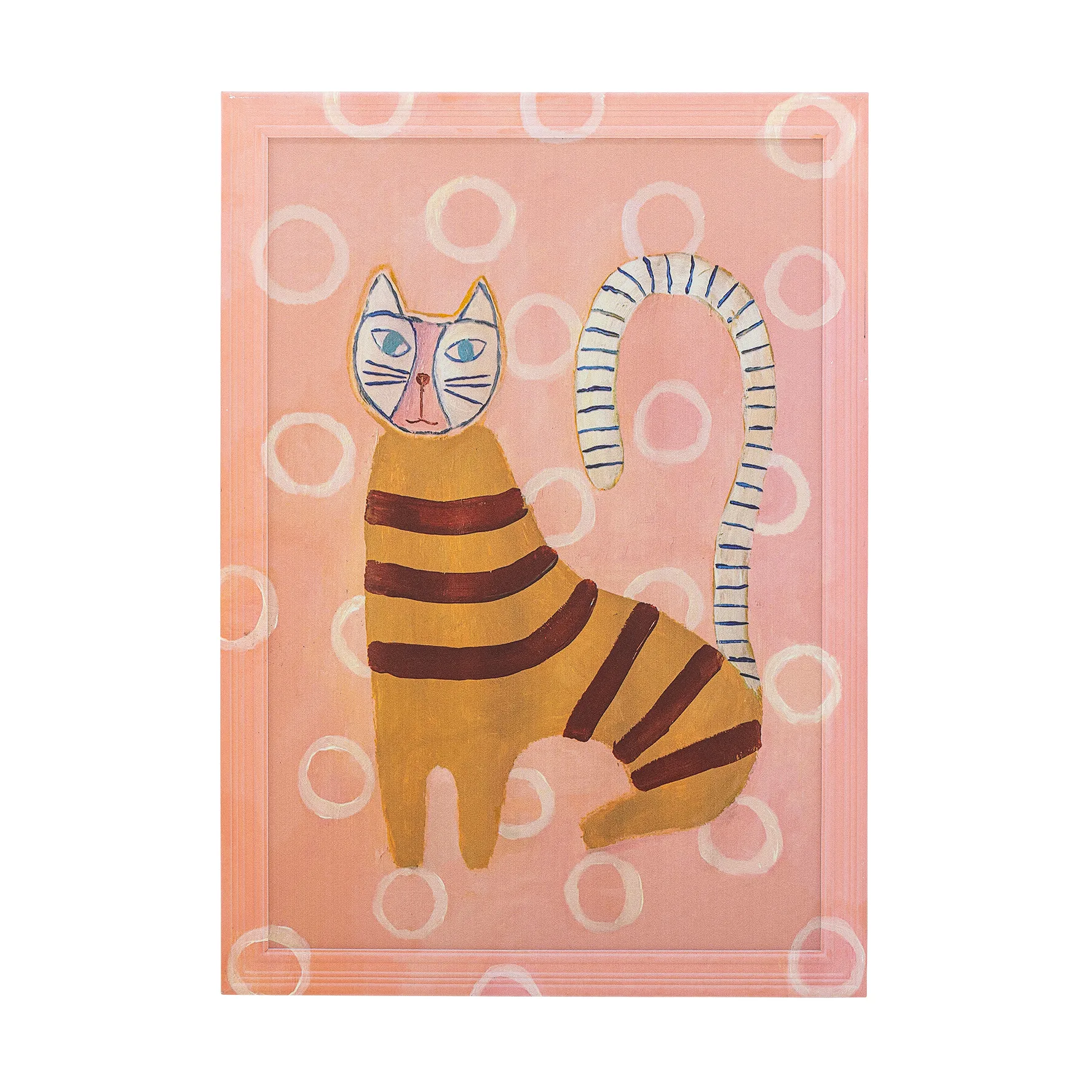 Missy illustration med ram 40x56 cm, Rose Bloomingville