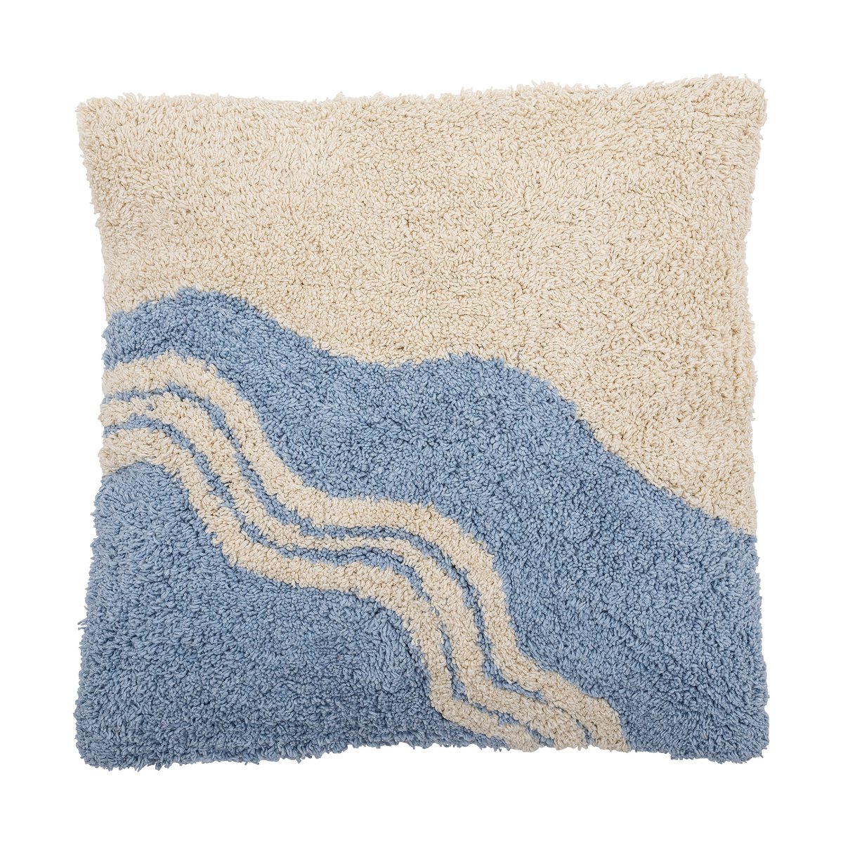 Bloomingville Mist kudde 45x45 cm Blue | Skandinavisk Design | Kuddar | Blå