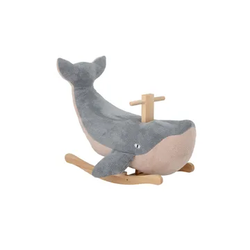 Moby gungdjur med handtag - Blå - Bloomingville