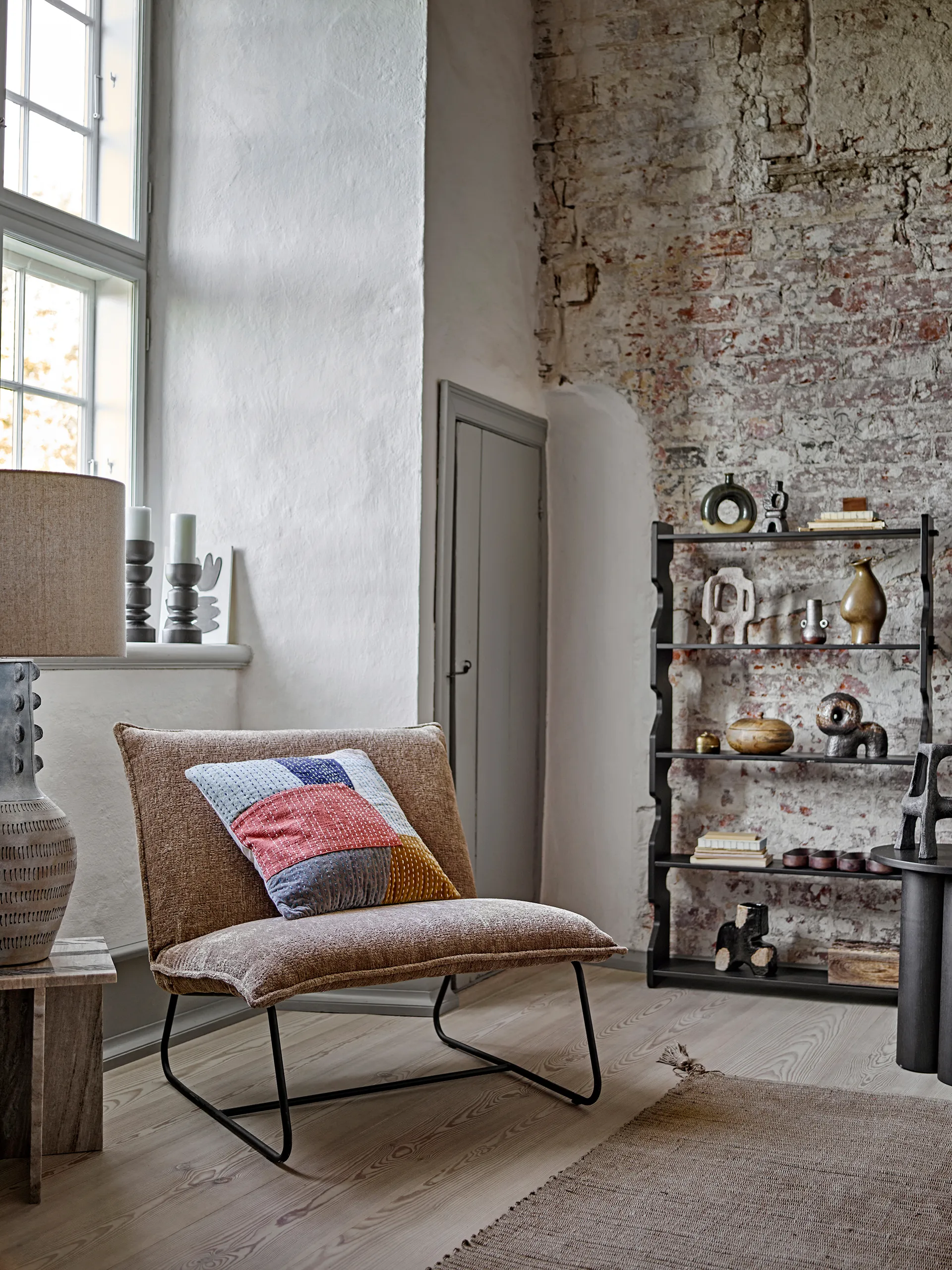 Montanaro kudde 50x50 cm, Orange Bloomingville