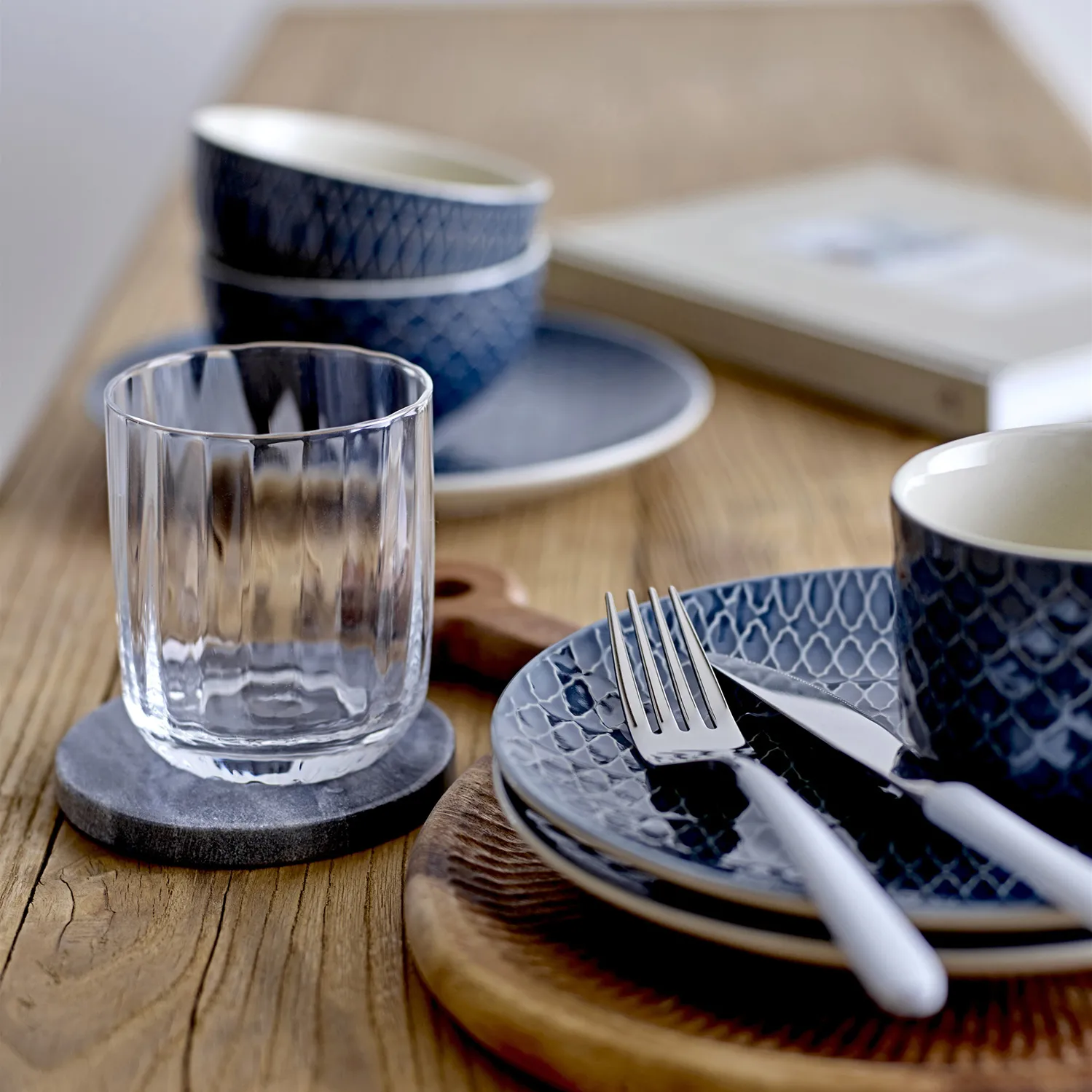 Naomi assiett, modell 1 Bloomingville