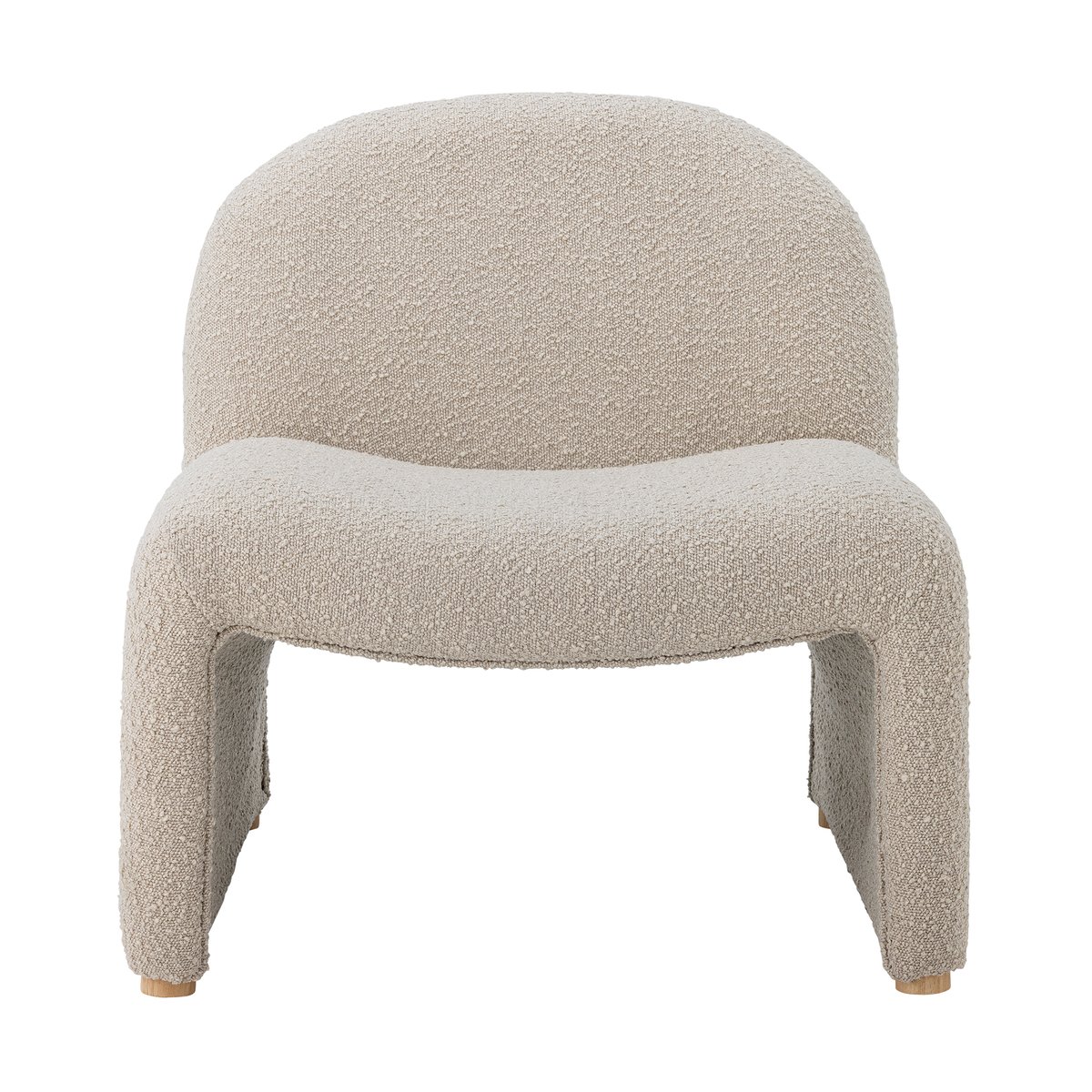 Bloomingville Neel lounge chair Nature | Skandinavisk Design | Stolar | Vit