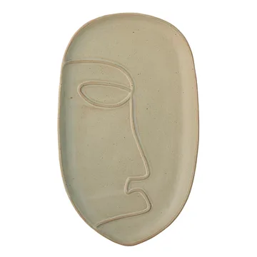 Ngan bricka 18,5x30 cm - Grön - Bloomingville