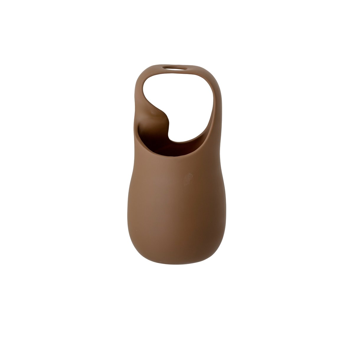Bloomingville Nicita vas med handtag 28,5 cm Brun | Skandinavisk Design | Vaser | Brun