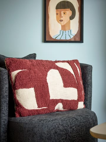 Olica kudde 60x40 cm - Röd - Bloomingville