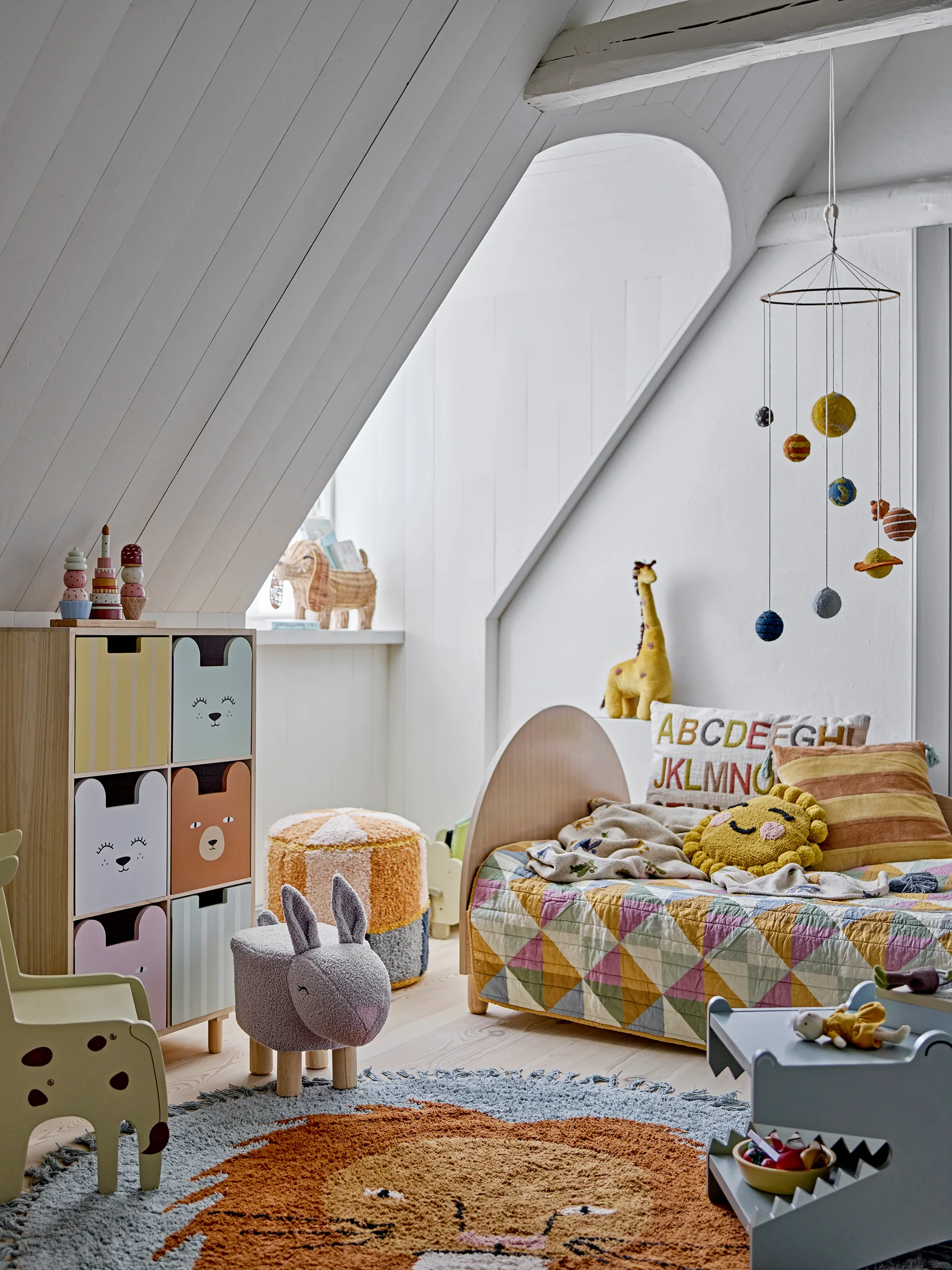Palle förvaringskorg, Brun Bloomingville