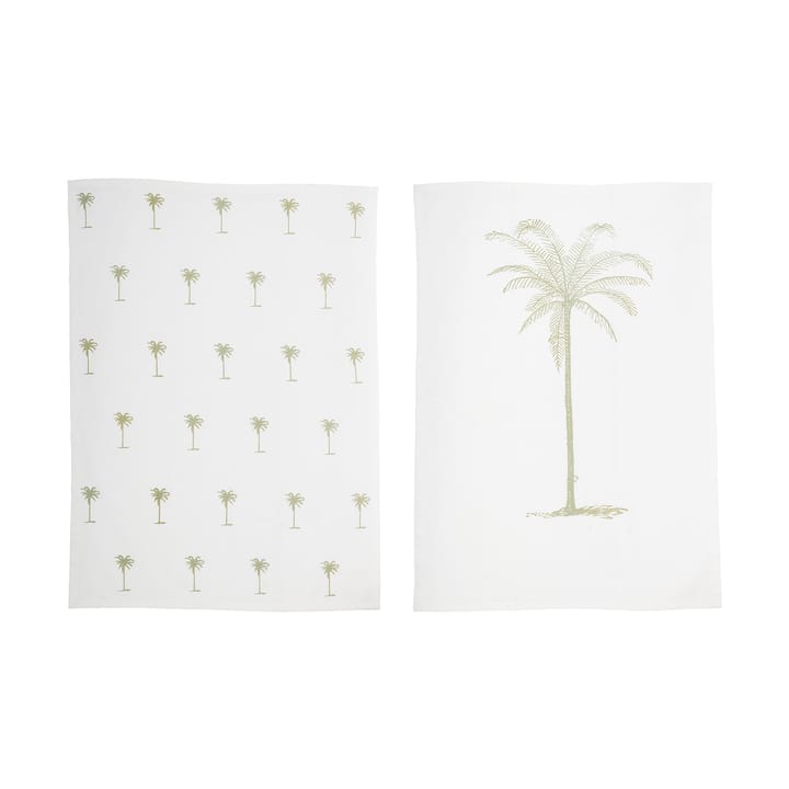 Palm kökshandduk 2 delar 50x70 cm Bloomingville